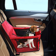 Carica l'immagine nel visualizzatore di Gallery, IvyLife Seggiolino Auto per Cane Coprisedile Animale Borsa Rosso