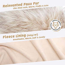 Carica l'immagine nel visualizzatore di Gallery, Futrzane Colbacco Donna in Pelliccia Cosacco Stile Russo M, Avorio - Ilgrandebazar