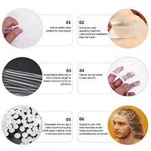 Carica l'immagine nel visualizzatore di Gallery, Nuluxi Impermeabile Plastica Monouso Cuffie Doccia Caps da Bagno Trasparente... - Ilgrandebazar