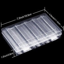Carica l'immagine nel visualizzatore di Gallery, Hicarer 100 Pezzi 30 mm Moneta Capsule e 5 Formati (17/ 20/ 25/ 27/ 30 mm)... - Ilgrandebazar