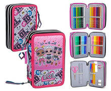 Carica l'immagine nel visualizzatore di Gallery, Lol Surprise 92424 Astuccio Triplo Riempito, 44 Accessori Scuola, 20...