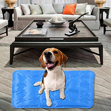 Carica l'immagine nel visualizzatore di Gallery, WELLXUNK Tappetino Raffreddamento Cani, Rinfrescante Animali, Blu