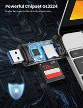 Carica l'immagine nel visualizzatore di Gallery, UGREEN Lettore Schede SD TF USB C Card Reader OTG 2 in 1 3.0 5Gbps...