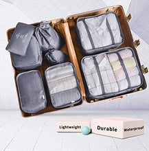 Carica l'immagine nel visualizzatore di Gallery, AMAYGA Organizer Valigia Set di 8,Organizzatori da Viaggio Cubi di...