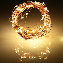 Carica l'immagine nel visualizzatore di Gallery, Ariceleo Led Stringa Luci a Batteria, 1 Pezzi 5 metri 50 Bianco Caldo - Ilgrandebazar