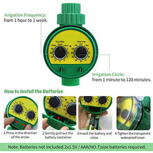 Carica l'immagine nel visualizzatore di Gallery, king do way 25M Kit per Irrigazione a Goccia con Timer Regolabile, Sistema...
