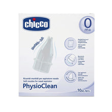 Carica l'immagine nel visualizzatore di Gallery, Chicco PhysioClean Ricambi Aspiratore Nasale, Bianco,10 Beccucci