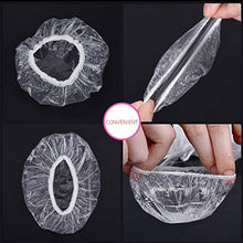 Carica l'immagine nel visualizzatore di Gallery, JUN-H 100 Coperture per Orecchie in Plastica Trasparenti Impermeabili... - Ilgrandebazar