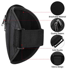 Carica l'immagine nel visualizzatore di Gallery, Simptech - Porta Cellulare Telefono da Corsa Fascia Braccio Smartphone Nero