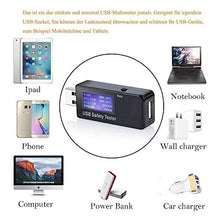 Carica l'immagine nel visualizzatore di Gallery, AMANKA Digitale USB QC3.0 Tester Multimetro 3V-30V 0-5.1A Display Tester...