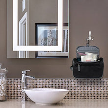Carica l'immagine nel visualizzatore di Gallery, Beauty Case da Viaggio, Borsa per Toilette - Uomini e Donne, Con Gancio Nero