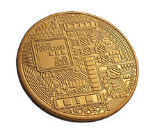 Carica l'immagine nel visualizzatore di Gallery, Rare Bitcoin Gold Plated Coin collectable &amp; Commemorative Beautiful Gift - Ilgrandebazar