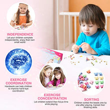 Carica l'immagine nel visualizzatore di Gallery, WinWonder Bambini Perline,1150 PCS Perline Colorate dei multicolore - Ilgrandebazar