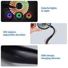Carica l'immagine nel visualizzatore di Gallery, CENXINY Ventilatore Portatile, 2000mAh USB Modello 1