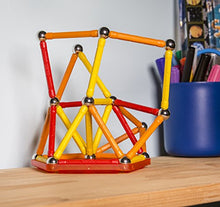 Carica l'immagine nel visualizzatore di Gallery, Geomag- Color Gioco di Costruzione con Sfere e 64 Pezzi, Multicolore