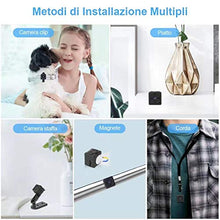 Carica l'immagine nel visualizzatore di Gallery, Mini Telecamera Spia Nascosta,MHDYT Full HD 1080P Portatile Micro Spy mini - Ilgrandebazar