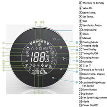 Carica l'immagine nel visualizzatore di Gallery, Arxus WiFi Programmabile per 4 tubi di aria condizionata, 6000-nero - Ilgrandebazar