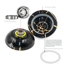 Carica l'immagine nel visualizzatore di Gallery, Originale yo-yo magico N11 lega di alluminio professionali palle Oro Nero