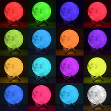 Carica l'immagine nel visualizzatore di Gallery, EXTSUD Lampada Lunare 3D Stampata Luna Piena Led Luce Notturna con... - Ilgrandebazar