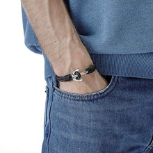 Carica l'immagine nel visualizzatore di Gallery, Wind Passion Bracciale Large ( Wrist size: 17.5 - 19.4 cm ), Black pearl - Ilgrandebazar