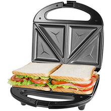 Carica l'immagine nel visualizzatore di Gallery, Tostiera Sandwich Maker, Piastra Per Toast 2 Posti, Sandwichmaker
