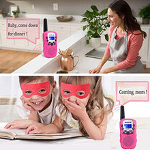 Carica l'immagine nel visualizzatore di Gallery, Retevis RT388 Walkie Talkie Bambini Ricaricabili 8 Canali PMR446 Rosa