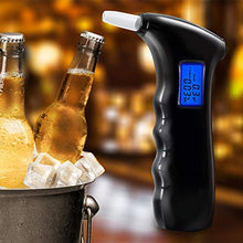 Carica l'immagine nel visualizzatore di Gallery, TABIGER Etilometro Portatile, Alcool Test Digitale Indossabile Schermo LCD...