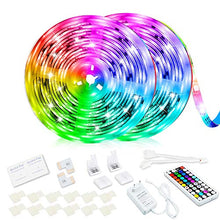 Carica l'immagine nel visualizzatore di Gallery, Strisce led, Super Bright RGB 10Meter 24V cambia colore 10M, Non Impermeabile