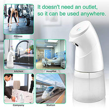 Carica l'immagine nel visualizzatore di Gallery, ANVASK Spruzzatore Automatico Alcool Disinfettante, Touchless Bianco
