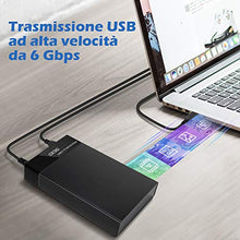 Carica l'immagine nel visualizzatore di Gallery, LOETAD Case Hard Disk 3.5/2.5 USB 3.0 con USAP Esterno per...