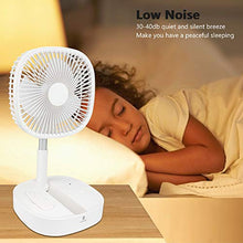 Carica l'immagine nel visualizzatore di Gallery, Ventilatore da Tavolo Portatile, Pavimento Regolabile in...