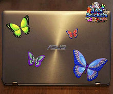 Carica l'immagine nel visualizzatore di Gallery, Adesivi per auto - piccola farfalla multicolore - animale - ST00025MC_SML -... - Ilgrandebazar