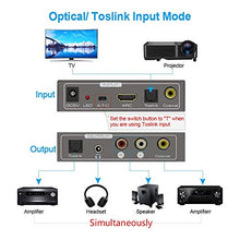 Carica l'immagine nel visualizzatore di Gallery, Convertitore Audio Multifunzione 192 KHz, HDMI multifunzione ARC