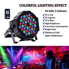 Carica l'immagine nel visualizzatore di Gallery, Par LED,UKing 36x1W DMX512 RGB LED Luci Palco con Suono Attivato e... - Ilgrandebazar