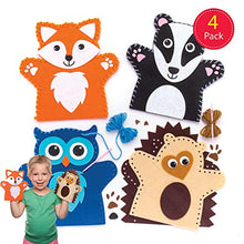 Carica l'immagine nel visualizzatore di Gallery, Baker Ross Kit per realizzare marionette da mano a forma di animali del... - Ilgrandebazar