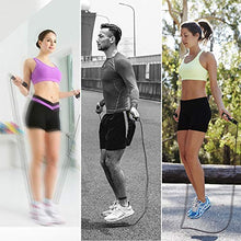 Carica l'immagine nel visualizzatore di Gallery, TechRise Corda per Saltare, Saltare Regolabile Speed Skipping Rope...