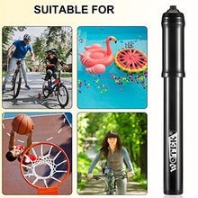 Carica l'immagine nel visualizzatore di Gallery, WOTEK Pompa Bicicletta, Mini per Bicicletta 260 PSI, nero01