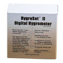 Carica l'immagine nel visualizzatore di Gallery, Quality Importers Hygroset II Round Digital Hygrometer for Humidors - Ilgrandebazar