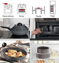 Carica l'immagine nel visualizzatore di Gallery, Lagostina Ingenio Induction Classico Batteria di Pentole, Effetto 10 Pezzi - Ilgrandebazar