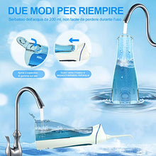 Carica l'immagine nel visualizzatore di Gallery, Idropulsore Dentale Portatile, NICWELL Irrigatore Orale Professionale 4...