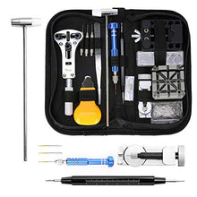 Carica l'immagine nel visualizzatore di Gallery, MoEvert Kit Riparazione Orologi Professionale 181 Pezzi Strumenti... - Ilgrandebazar