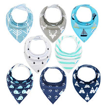 Carica l'immagine nel visualizzatore di Gallery, Bavaglini Neonato, Bambini Bandana di Cotone Ragazzi - Ilgrandebazar