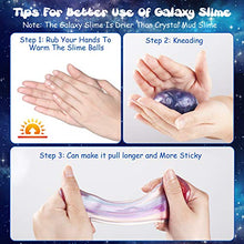 Carica l'immagine nel visualizzatore di Gallery, Joyjoz Slime Kit da 12 Confezioni di Stucco Galaxy, Palline Slime... - Ilgrandebazar