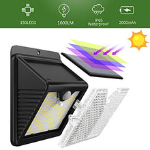 Carica l'immagine nel visualizzatore di Gallery, Luce Solare Led Esterno, 【6 Pezzi-1000lumen】iPosible 150 LED Lampada Solare...