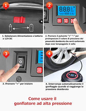 Carica l'immagine nel visualizzatore di Gallery, oasser Compressore Portatile per Auto Aria Mini Pompa Multifunzione P3 12V... - Ilgrandebazar