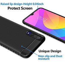 Carica l'immagine nel visualizzatore di Gallery, Ferilinso Cover per Xiaomi Mi 9 Lite, Custodia Protettiva Antiurto Nero