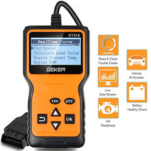 Carica l'immagine nel visualizzatore di Gallery, GEKER OBD2 Diagnosi per Auto Automative codici OBD II scanner diagnostico...