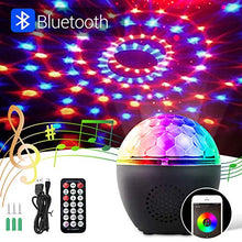 Carica l'immagine nel visualizzatore di Gallery, BACKTURE Luci da Palco, Discoteca LED Bluetooth con Telecomando e USB...