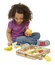 Carica l'immagine nel visualizzatore di Gallery, Melissa and Doug Giochi di legno Frutta da tagliare 30 x 28 x 5 cm