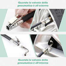 Carica l'immagine nel visualizzatore di Gallery, LOETAD Manometro Pressione Gomme Digitale Pistola Gonfiaggio...